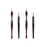 Nagelhautgabel, 4 Stück Nagelhautentferner, Cuticle Trimmer, Cuticle Pusher,...