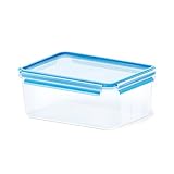 Emsa 508546 Clip & Close | Rechteckige Frischhaltedose | mit Deckel | 3.7 Liter |...