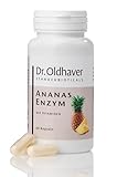Dr. Oldhaver Ananas Enzym Kapseln mit Vitaminen – Bromelain, Papain & Vitamin C,...