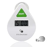 SolidGoods Duschuhr - 5 Minuten Badezimmer Uhr mit Saugnapf - Digital Uhr mit...