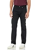 Amazon Essentials Herren Jeans, Gerade Geschnitten, Schwarz, 36W / 30L