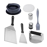 CIYODO 1 Satz Grillbesteck BBQ zubehör bratpfanne Grillwender-Set Barbecue Werkzeugset...