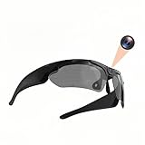 XUMIUZIY Kamerabrillen, HD 1080p Sport Sonnenbrille Kamera -Videobrille, Audio-...