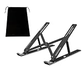 Juguta Laptop Ständer, Faltbarer Höhenverstellbarer Laptopständer, Belüftet Kühlung...
