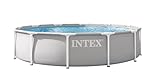 INTEX 26710EP Prismenrahmen Premium oberirdischer Swimmingpool, superrobust, pannensicher,...