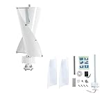 WSIKGHU 500W Vertikale Windgenerator Windkraftanlagen 24V Windkraftanlage...