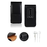 K-S-Trade Qualitativ & Innovativ Leder Gürteltasche + Kopfhörer Für LG Electronics K51...