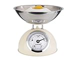 Korona 76151 Retro-Küchenwaage Paul | Tragkraft 5 kg, Einteilung 20 g | Inkl....