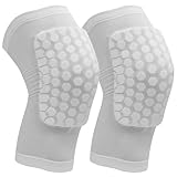 Iewroyt Kniepolster 1 Paar atmungsaktives Schweiß-Absorbent-Kneepads mit Wabenpolster...