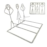 Bbq Sausage Holder | Stainless Steel Spoof BBQ Sausage Holder | Creative Standing Man...