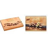 Lindt Schokolade - Pralinen Für Kenner Nougat | 125 g | Pralinés-Schachtel mit 12...