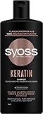 Syoss Shampoo Keratin (440 ml), Haarshampoo für schwaches und brüchiges Haar, füllt und...
