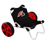 F2 Transportwagen Beach Buggy Schwarz Modell 2025 Strandwagen Sitz SUP Transport...