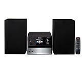 MEDION P64014 Micro Audio System Kompaktanlage (DAB+, CD-Player, PLL UKW Radio, Bluetooth,...