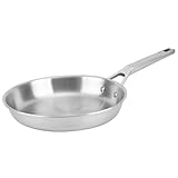 FLORINA Bratpfanne aus Edelstahl LUCIDA | 28 CM | 3-Schicht-Konstruktion | Aluminiumkern |...