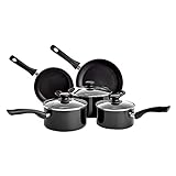 Amazon Basics 5-teiliges Kochgeschirr-Set mit Antihaftbeshichtung -...
