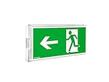 Notleuchte LED Decke Wand Notbeleuchtung Rettungszeichenleuchte Fluchtwegleuchte...