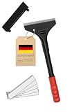 Green Home Farbschaber PREMIUM 30 cm Tapetenschaber [Schnellwechselvorrichtung]...