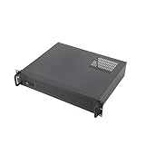 ECUTEE 14 Rack Server Gehäuse (35cm Tiefes) 2U 2HE Rackmount Server Gehäuse Unterstützt...