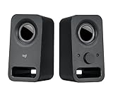 Logitech Z150 PC-Lautsprecher, Stereo Sound, 2 Lautsprecher, 6 Watt...