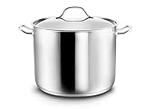 KOPF XXL Induktion Kochtopf Gigantos, Ø 28 cm, 12,5 Liter, Suppentopf Edelstahl