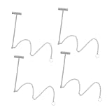 Zerodeko 4 Stück Teiliges Feuerwehr-hammer- Robuster Glasbrecher und...