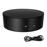 VAYOTOY Drehteller Elektrisch, 13CM 5KG Automatische Drehplattform 360° Drehbar...