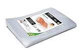 CASO Strukturbeutel 20 x 30 cm / 50 Folienbeutel, für alle Balken Vakuumierer &...