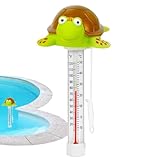 Schwimmendes Schwimmbecken-Thermometer - Schildkröten Design Outdoor Temperatur...