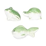SOIMISS 3 Stück Keramische Schwimmende Aquarium Dekoration Cartoon Ornamente für...