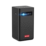 BYINTEK P20 Verbesserter Mini DLP 3D Beamer, tragbarer HD-LED-WLAN-Projektor,...