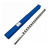 10 mm D-Push-Typ-Keilnut-Räumnadel, metrische Größe, HSS-Schnellarbeitsstahl und 2...