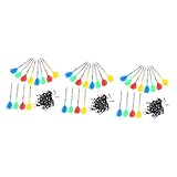 MILISTEN 3 Sätze Darts mit gutem Grip Einfach zu verwendende Darts Zubehör Freizeit...