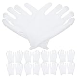 GALPADA 10 Paare Weiße Baumwoll handschuhe Arbeitshandschuhe Langlebig Komfortabel...