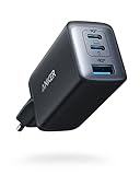 Anker USB C Ladegerät (Nano II 65W) Pod 3-Port PPS Schnellladegerät, Kompaktes USB-C...