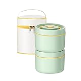 Generisch Thermobox isolierte Lunchbehälter mikrowellengeeignete Lunchbox aus Edelstahl...