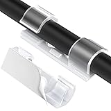 AGPTEK 70 Stück Kabelclips, Selbstklebende Kabelhalter für Schreibtisch, Netzkabel,...