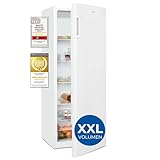 Exquisit Kühlschrank ohne Gefrierfach, Großer Kühlschrank, 5 Ablagen, 242 Liter,...