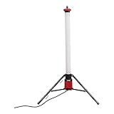 STIER LED-Tower-Baustrahler 360°, 4000 Lumen, 36 W, 6.400 Kelvin, LED-Turm, 120 cm Höhe,...