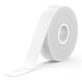 SUPVAN Thermo-Etikettenband, E10/16 Etiketten Papier, Endlos-Etikettenband 15 mm...
