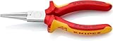 KNIPEX Langbeckzange isoliert mit Mehrkomponenten-Hüllen, VDE-geprüft...