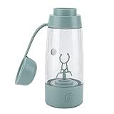 XHTLLO Elektrischer Rührbecher, Tragbare Proteinpulver-Kaffee-Shaker-Flasche, Grün Für...