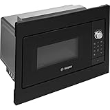 Bosch BFL523MB3 Serie 2 Einbau-Mikrowelle, 38.2x49.5x33.5 cm, 800 W, Drehteller...