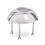 Alberts 210953 Auflaufstütze | zum Einbetonieren, mit Langlöchern | Aluminiumguss |...