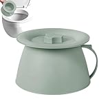 Tragbarer Urinaleimer, 1,5 l, Urinflasche mit Deckel und Griff für Auto,...