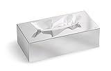 blomus -NEXIO- Kleenexbox aus poliertem Edelstahl, Kosmetiktuchbox für alle...