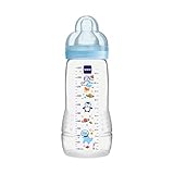 MAM Easy Active Trinkflasche (330 ml), Baby Trinkflasche inklusive MAM Sauger...
