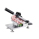 Frozen Meat Slicer Manual Slicing Machine Stainless Steel Cutter Cold Cutting Beef Mutton...