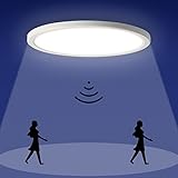 Epochglo Led Deckenlampe mit Bewegungsmelder, Lampe mit Bewegungsmelder innen, 18W 1800lm...