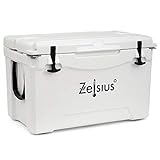 Zelsius Kühlbox 50 Liter | Coolbox | Tragbare Cooling Box ideal für Auto Camping Urlaub...